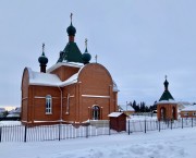 Церковь Симеона Верхотурского, Вид с севера<br>, Розовка, Омский район, Омская область