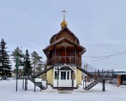 Церковь Михаила Архангела и прочих Небесных Сил бесплотных на Старо-Северном кладбище, Вид с запада<br>, Омск, Омск, город, Омская область