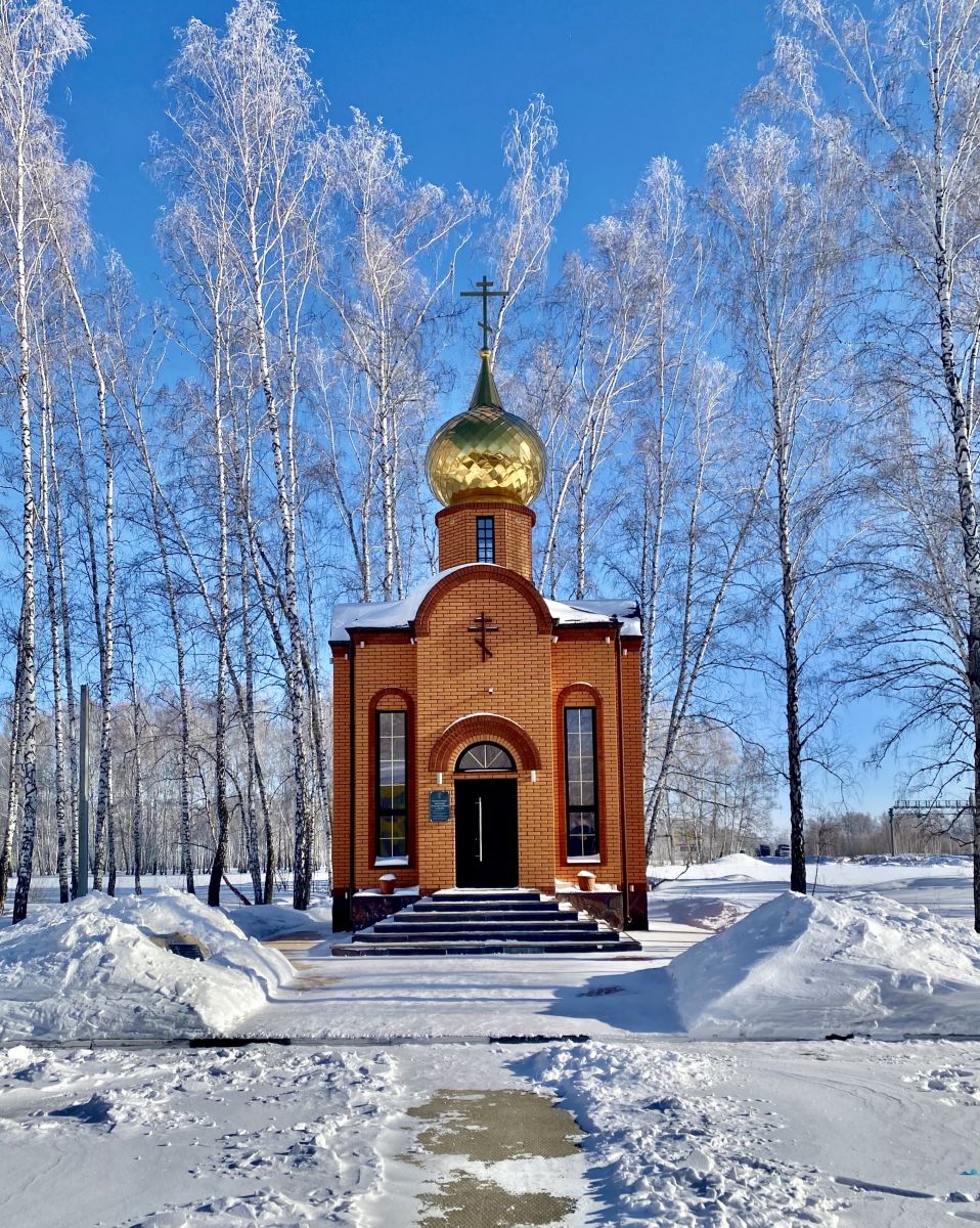 Часовня Николая Чудотворца, Крутинка (Крутинский район, Омская область). фасады, Вид с запада