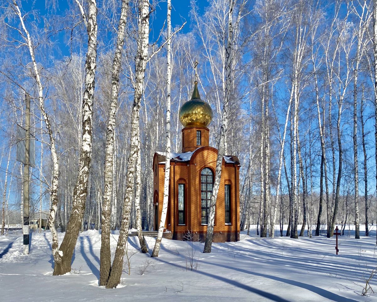 Часовня Николая Чудотворца, Крутинка (Крутинский район, Омская область). фасады, Южный фасад