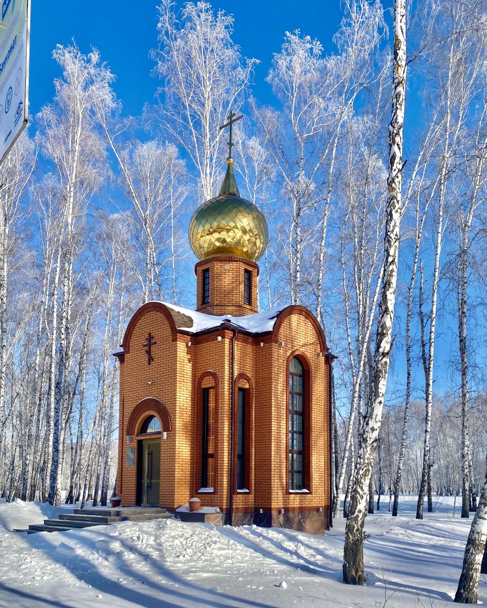 Часовня Николая Чудотворца, Крутинка (Крутинский район, Омская область). фасады, Вид с ЮЗ