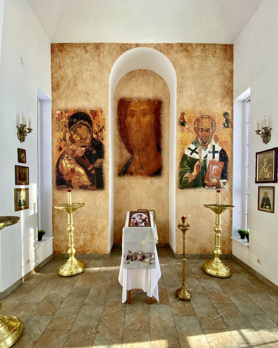 Часовня Николая Чудотворца, Крутинка (Крутинский район, Омская область). интерьер и убранство