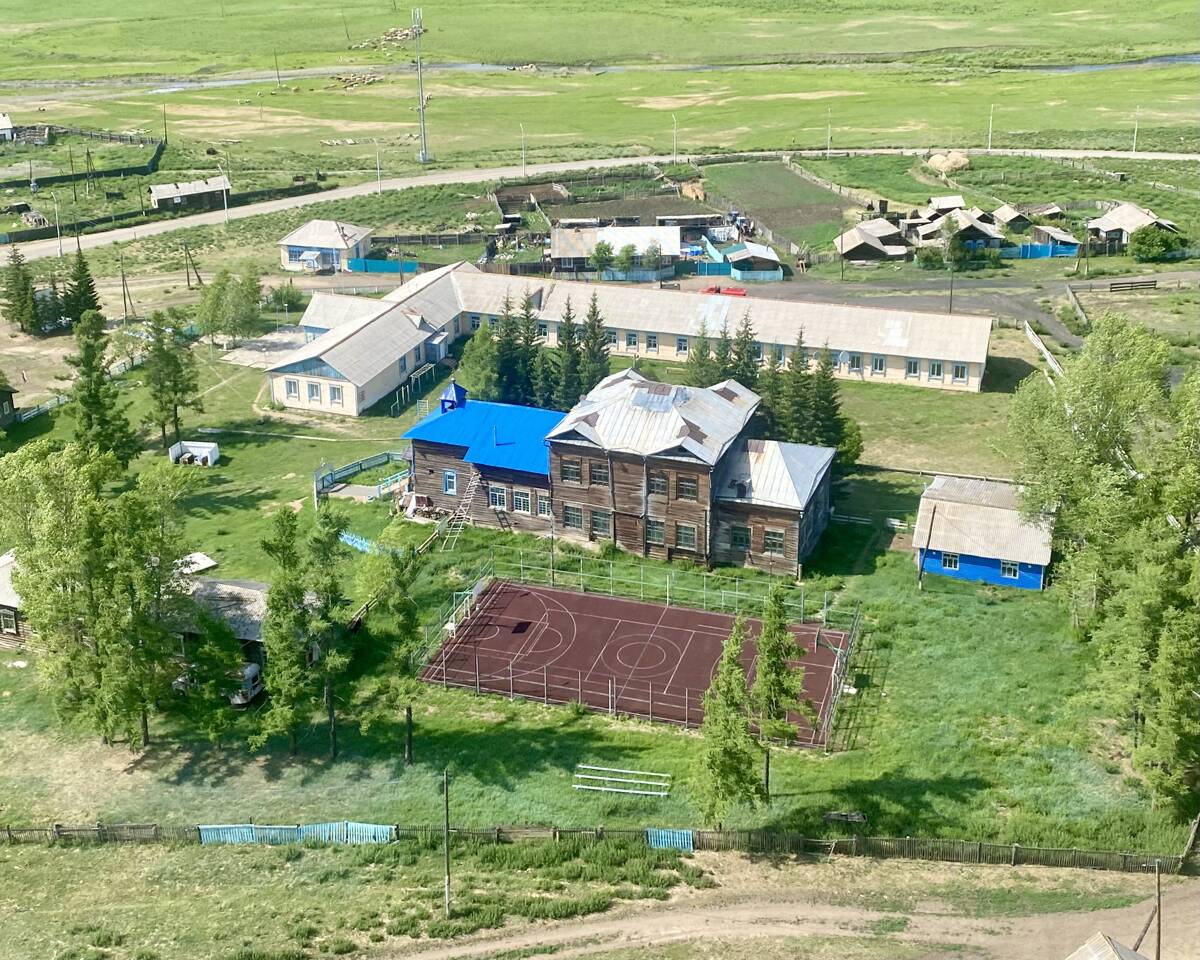 Церковь Покрова Пресвятой Богородицы, Малая Кудара (Кяхтинский район, Республика Бурятия). фасады, Вид с юга