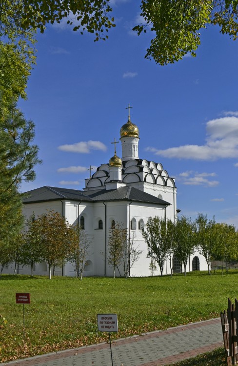 Свенский Успенский монастырь. Церковь Антония и Феодосия Печерских (новая), Супонево (Брянский район, Брянская область). фасады