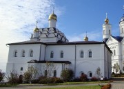 Свенский Успенский монастырь. Церковь Антония и Феодосия Печерских (новая), Отреставрированная церковь Антония и Феодосия Печерских.<br>, Супонево, Брянский район, Брянская область