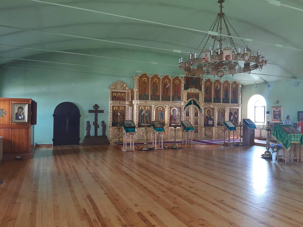 Свенский Успенский монастырь. Церковь Антония и Феодосия Печерских (новая), Супонево (Брянский район, Брянская область). интерьер и убранство