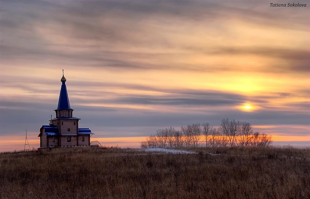 художественные фотографии. Никольский монастырь. Скит Александра Свирского. Церковь Державной иконы Божией Матери, Битые Горки, урочище (Омский район, Омская область)