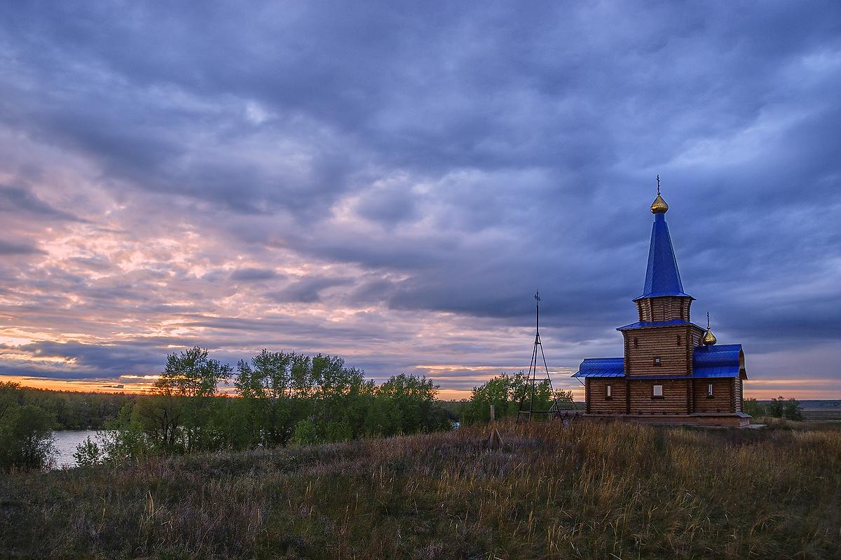 художественные фотографии. Никольский монастырь. Скит Александра Свирского. Церковь Державной иконы Божией Матери, Битые Горки, урочище (Омский район, Омская область)