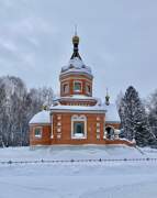 Церковь Всех Святых, в земле Российской просиявших, на центральном кладбище, Северный фасад<br>, Муромцево, Муромцевский район, Омская область