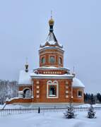 Муромцево. Всех Святых, в земле Российской просиявших, на центральном кладбище, церковь