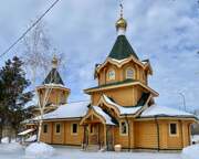 Церковь Петра и Февронии Муромских, Южный фасад<br>, Омск, Омск, город, Омская область