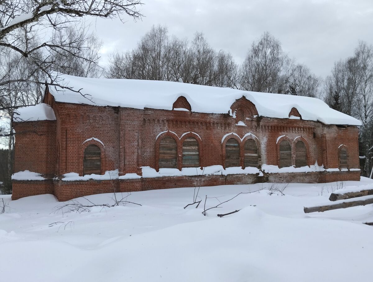 Церковь Троицы Живоначальной, Вашеево (Чкаловск, город, Нижегородская область). фасады, В 2023 г. проведены работы по консервации храма