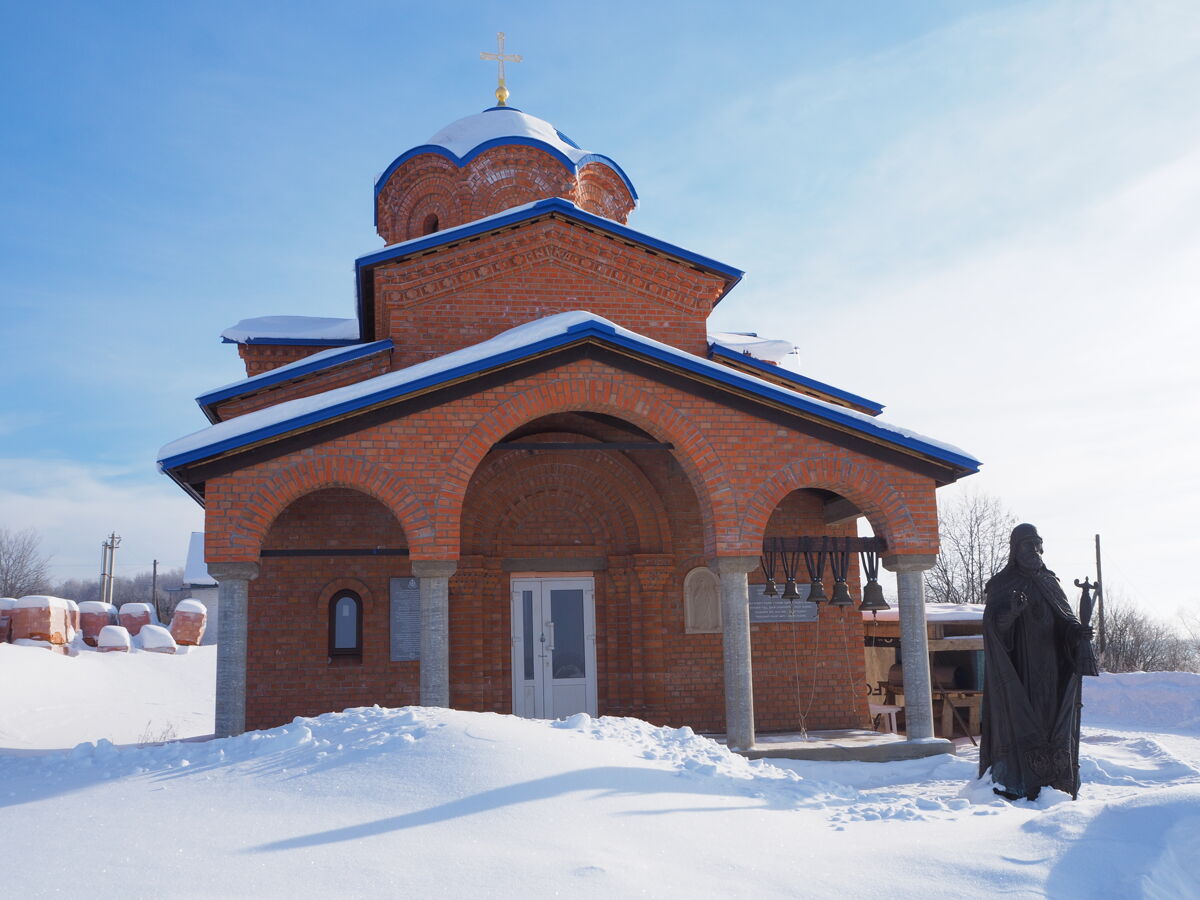 Церковь Митрофана Воронежского, Никола-на-Мере (Заволжский район, Ивановская область). фасады