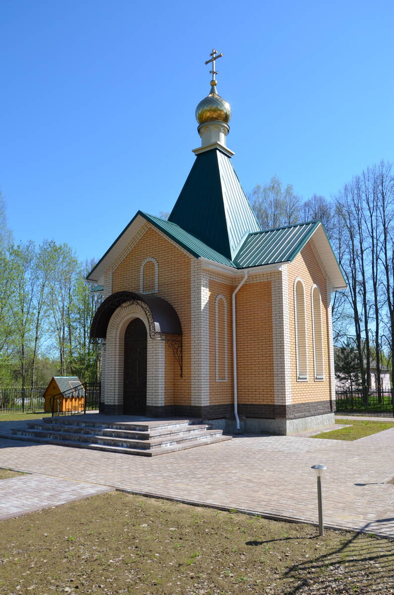 Беленино. Церковь Сергия Радонежского. фасады