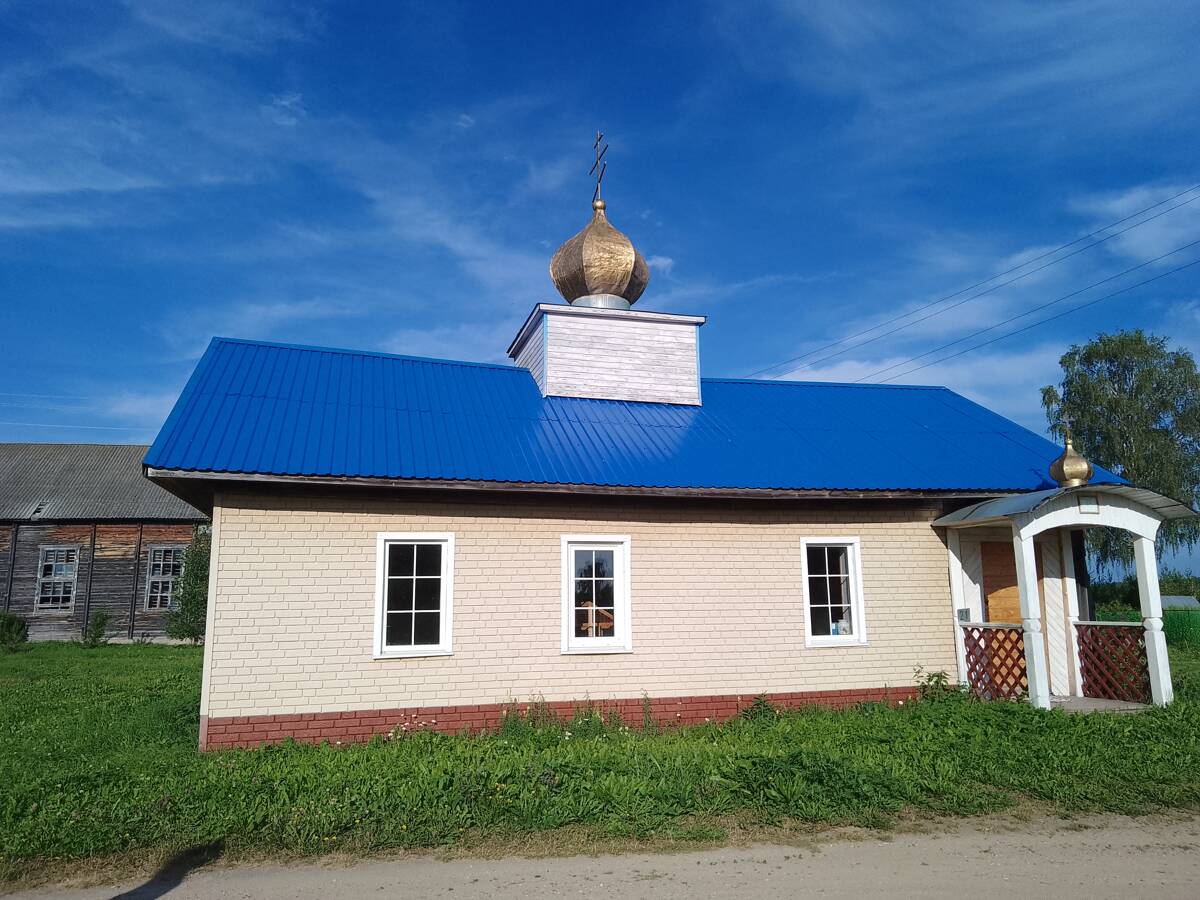 Часовня Успения Пресвятой Богородицы, Пигилинская (Сямженский район, Вологодская область). фасады
