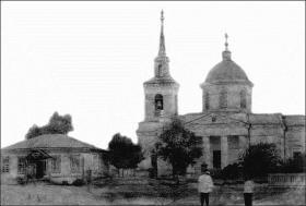 Добринская. Церковь Михаила Архангела (старая)