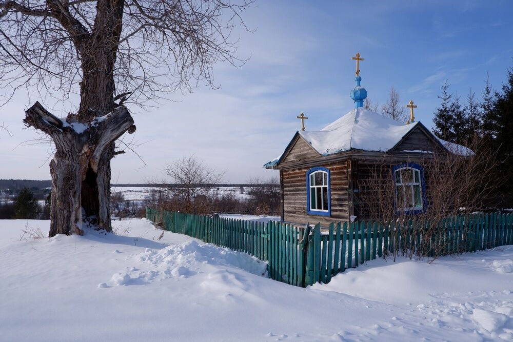 Копорушки. Часовня Успения Пресвятой Богородицы. фасады