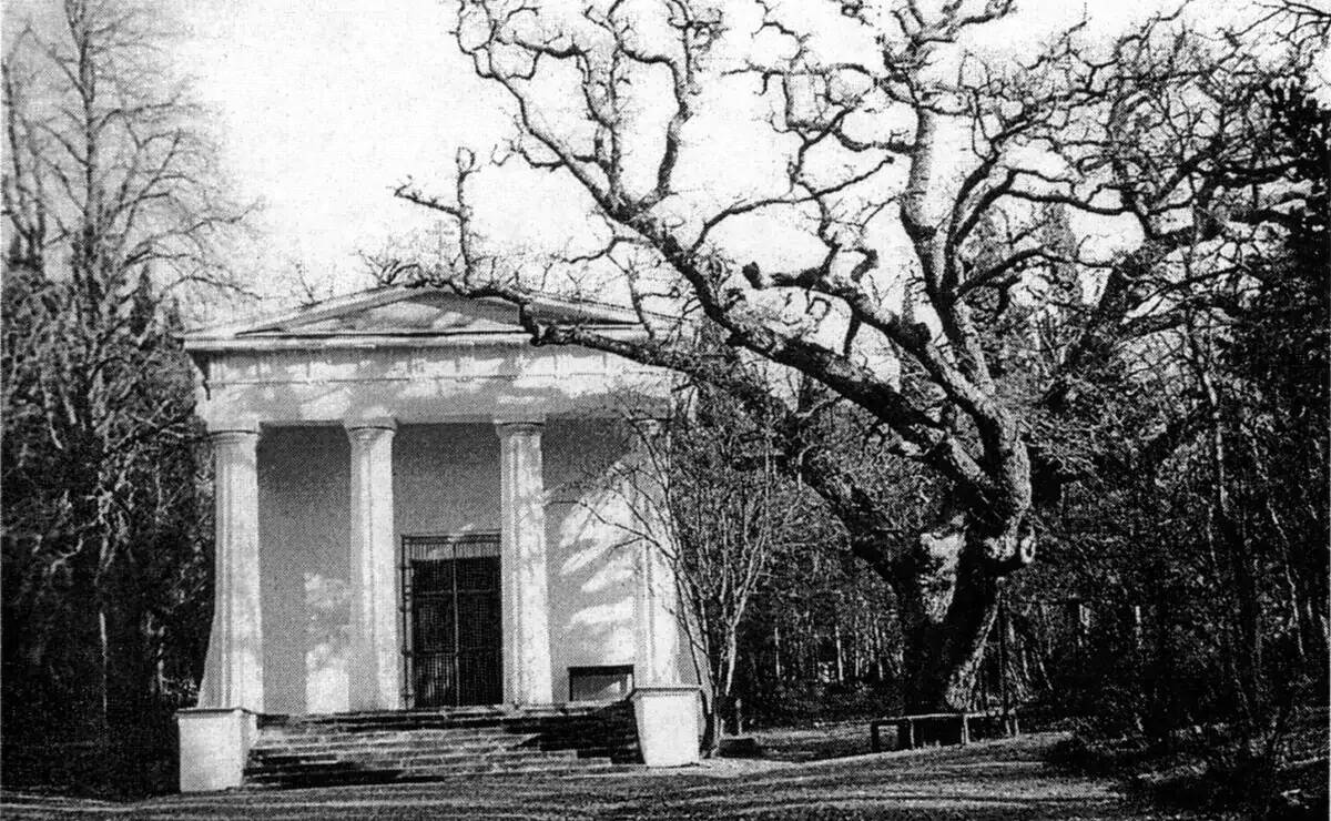 Церковь Усекновения главы Иоанна Предтечи, Массандра (Ялта, город, Республика Крым). архивная фотография, Фото начала ХХ века