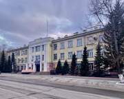 Домовая церковь Дмитрия Солунского в главном здании МВД Хакасии, Вид с ул. Карла Маркса<br>, Абакан, Абакан, город, Республика Хакасия