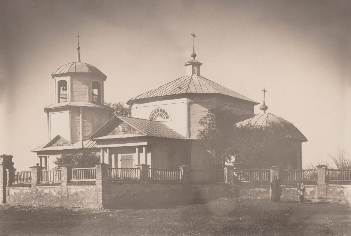 Штормово. Церковь Рождества Пресвятой Богородицы. архивная фотография, Фото 1928 года