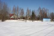 Церковь Рождества Пресвятой Богородицы, Вид на церковное место с юга<br>, Тимошево, Волоколамский городской округ, Московская область