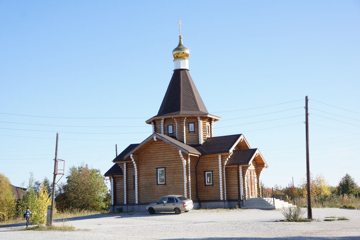Церковь Сергия Радонежского, Воронцовка (Краснотурьинск (ГО Краснотурьинск), Свердловская область). фасады, Северный фасад