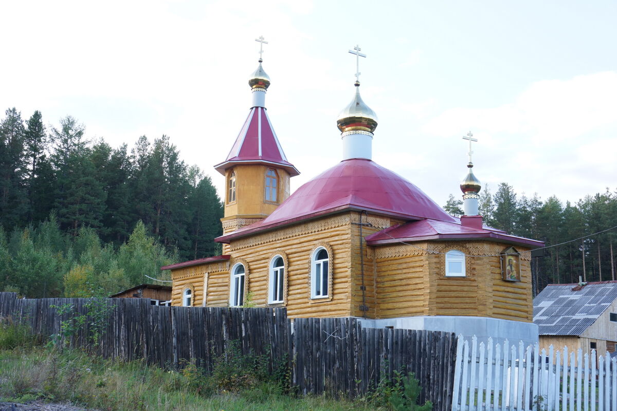 Церковь Аввакума протопопа, Ивдель (Ивдель (Ивдельский ГО и ГО Пелым), Свердловская область). фасады, Вид с юго-восточной стороны