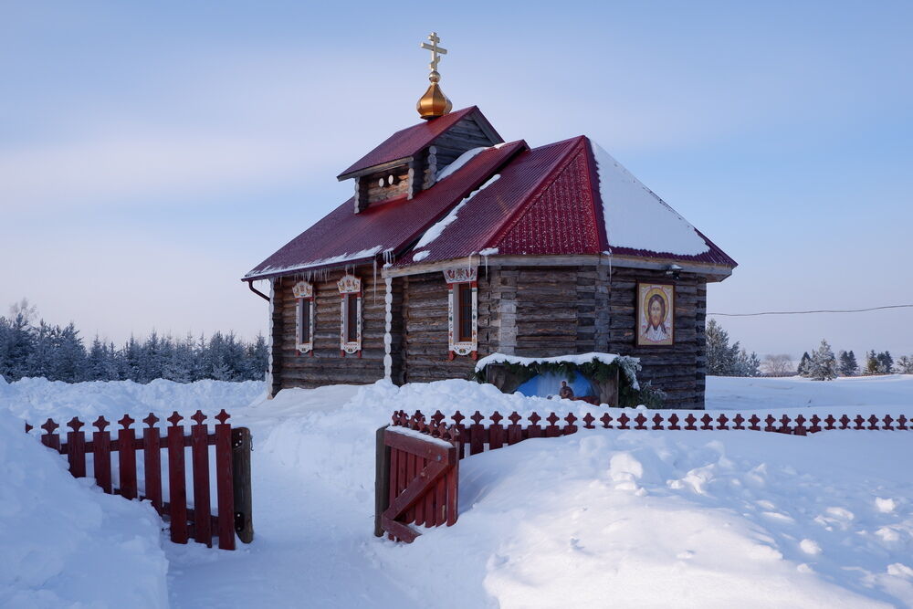 Церковь Всех Святых, Новая Каменка (Ильинский район, Пермский край). фасады