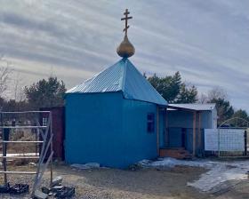 Абакан. Часовня Воскрешения Лазаря на кладбище №4