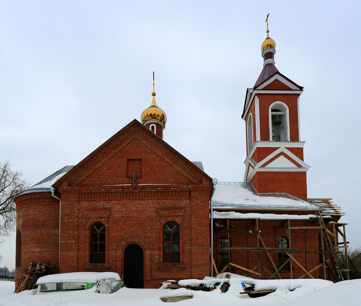 Ковардицы. Церковь Воскресения Христова. документальные фотографии