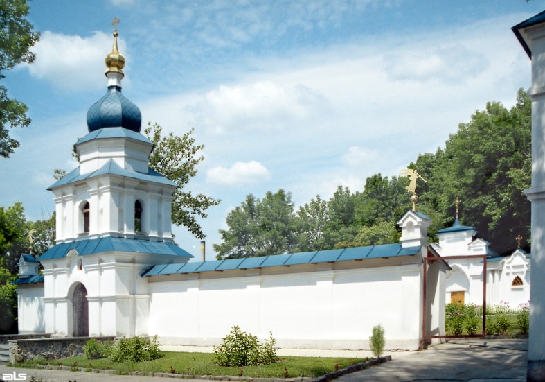 Успенская Святогорская лавра. Скит Антония и Феодосия Печерских.  Надвратная колокольня, Святогорск (Славянский район, Украина, Донецкая область). фасады