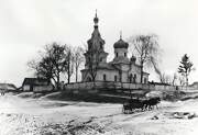 Церковь Успения Пресвятой Богородицы, Почтовая фотооткрытка 1917 г.<br>, Телятин, Люблинское воеводство, Польша