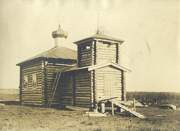 Неизвестная часовня, Фото 1906 года из фондов МАЭ РАН. Автор Сергей Иванович Сергель<br>, Югыдтыдор, Усть-Куломский район, Республика Коми