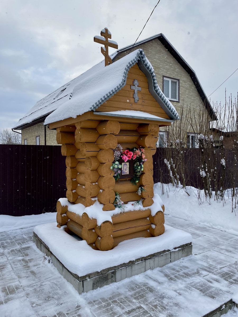 фасады. Неизвестная часовня, Большие Дворы (Павлово-Посадский городской округ и г. Электрогорск, Московская область)