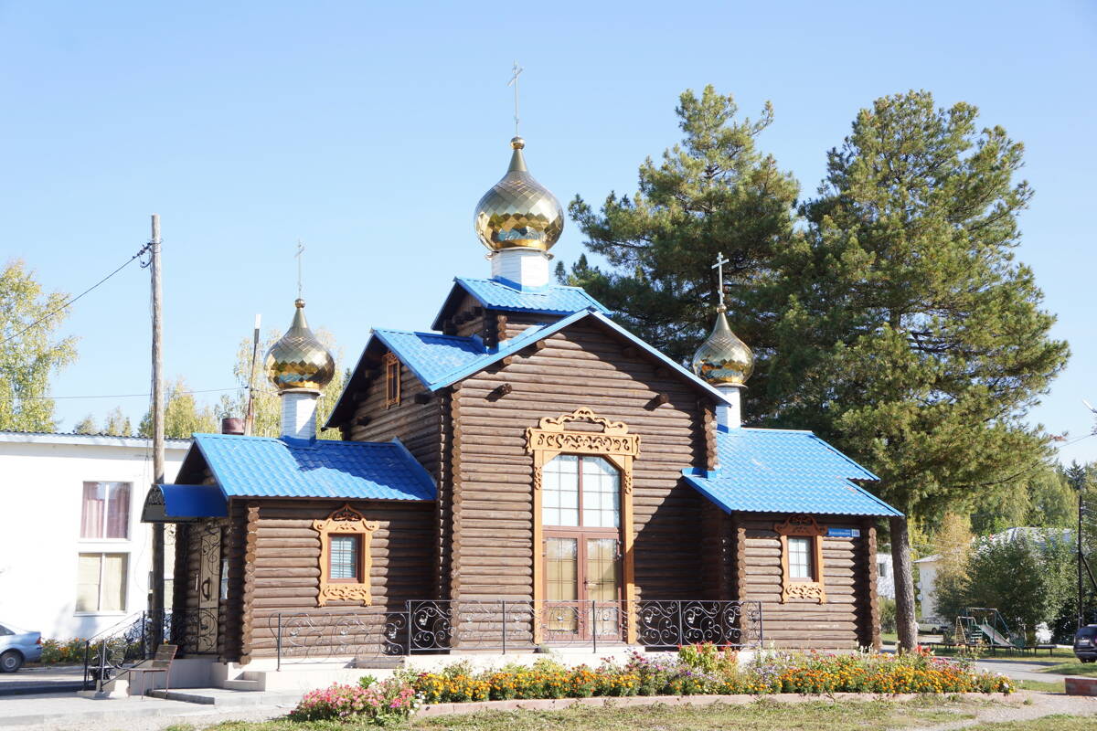 Церковь Покрова Пресвятой Богородицы, Вятчино (Серов (Серовский ГО), Свердловская область). фасады, Южный фасад