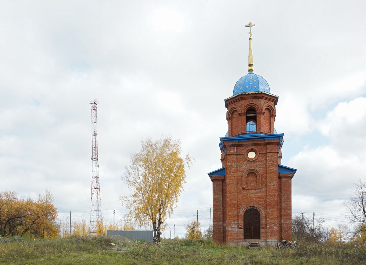 Церковь Почаевской иконы Божией Матери, Горнозаводск (Горнозаводской район, Пермский край). фасады, Западный фасад