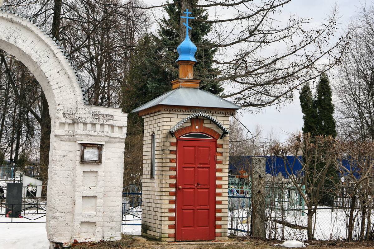 Неизвестная часовня, Патакино (Камешковский район, Владимирская область). фасады, Вид с запада