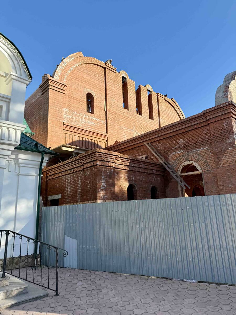Церковь Покрова Пресвятой Богородицы (строящаяся), Дзержинск (Дзержинск, город, Нижегородская область). документальные фотографии