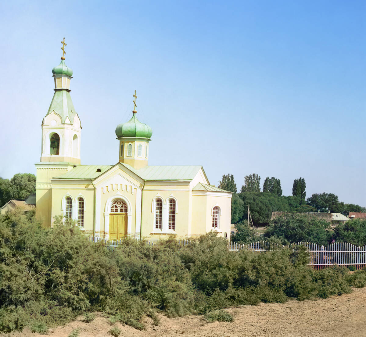 Церковь Николая Чудотворца, Сабирабад (Азербайджан, Прочие страны). архивная фотография, Фото С. М. Прокудина-Горского. 1912 год. Источник: prokudin-gorskiy.ru/image.php?ID=1916