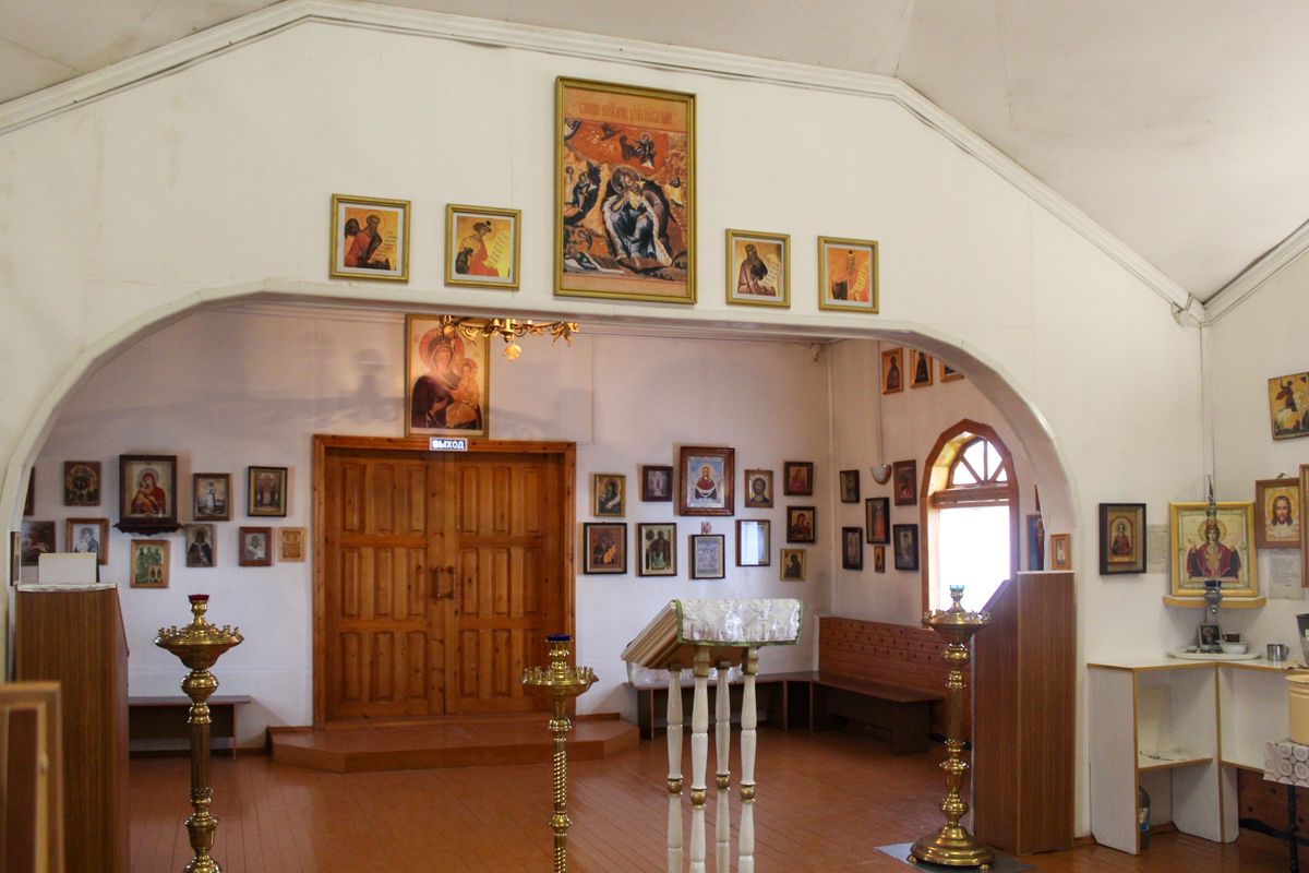 Церковь Трифона мученика при ФКУ ИК-1, Архангельск (Архангельск, город, Архангельская область). интерьер и убранство