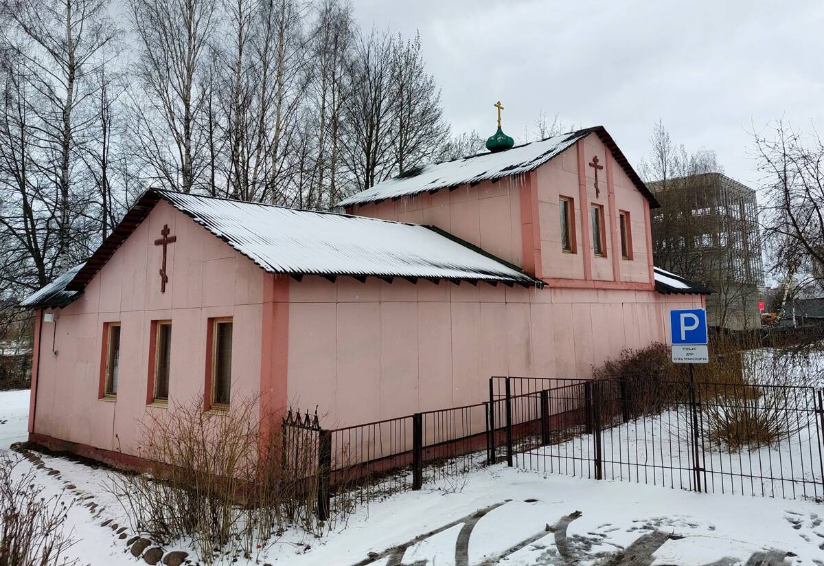 Часовня Александра Невского, Калининский район (Санкт-Петербург, г. Санкт-Петербург). фасады