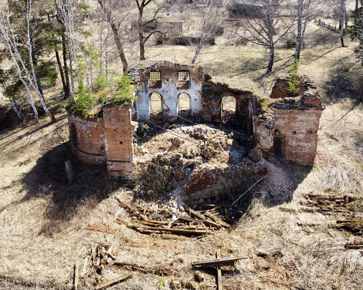 Церковь Михаила Архангела, Курбатово (Балахтинский район, Красноярский край). фасады, Вид с севера