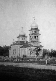 Октябрь. Церковь Николая Чудотворца (утраченная)