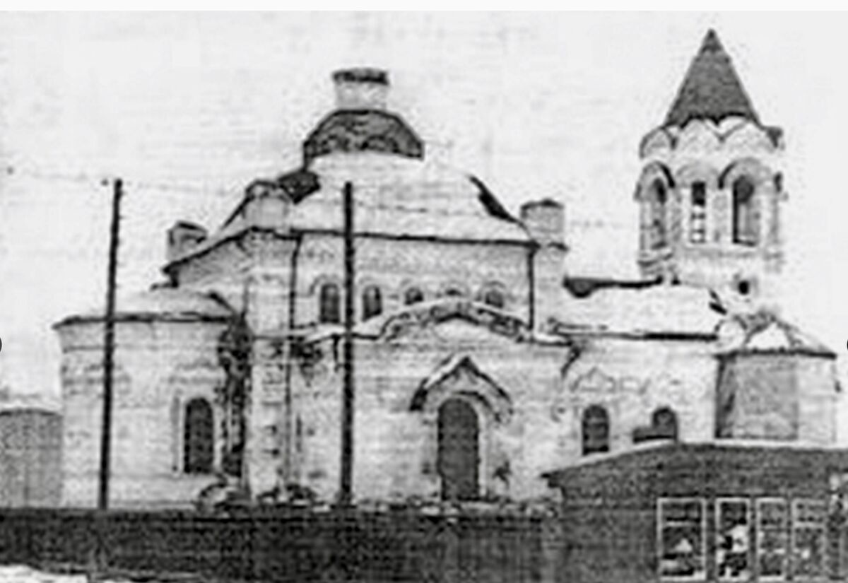 Церковь Георгия Победоносца (старая), Идринское (Идринский район, Красноярский край). архивная фотография, фото https://idr-vestnik.ru/news/a-vy-znaete-kogda-poyavilsya-prihod-v-idrinskom/