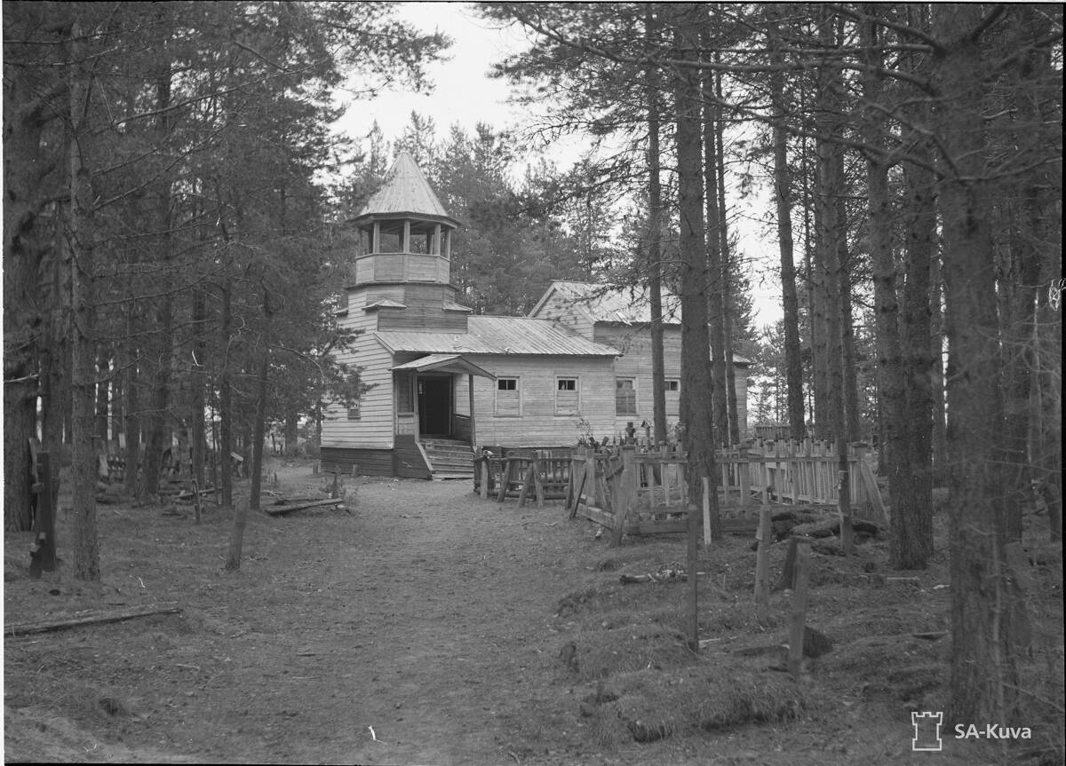 Ругозеро. Церковь Спаса Преображения. архивная фотография