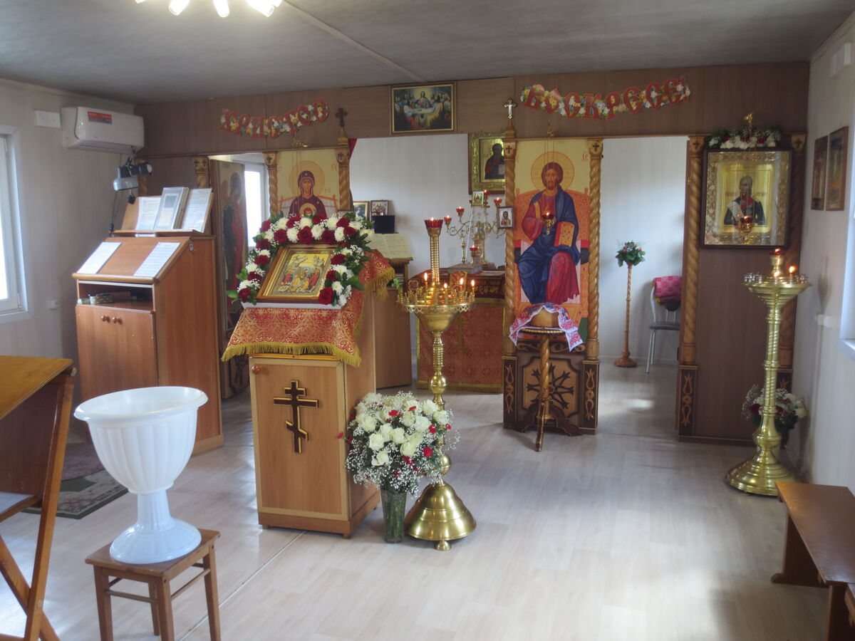 Церковь Феодора Ушакова, Новосибирск (Новосибирск, город, Новосибирская область). интерьер и убранство