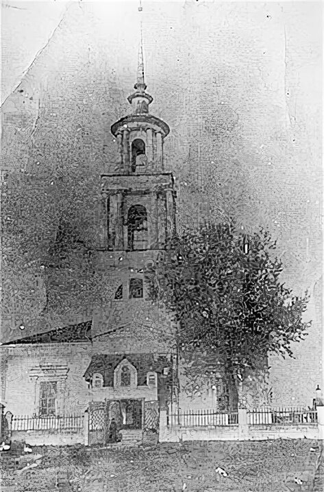 Церковь Воскресения Христова, Рязань (Рязань, город, Рязанская область). архивная фотография, Воскресенская церковь с.Недостоево