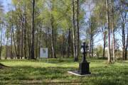 Церковь Покрова Пресвятой Богородицы, Вид на церковное место с северо-востока<br>, Васильевское, Сафоновский район, Смоленская область