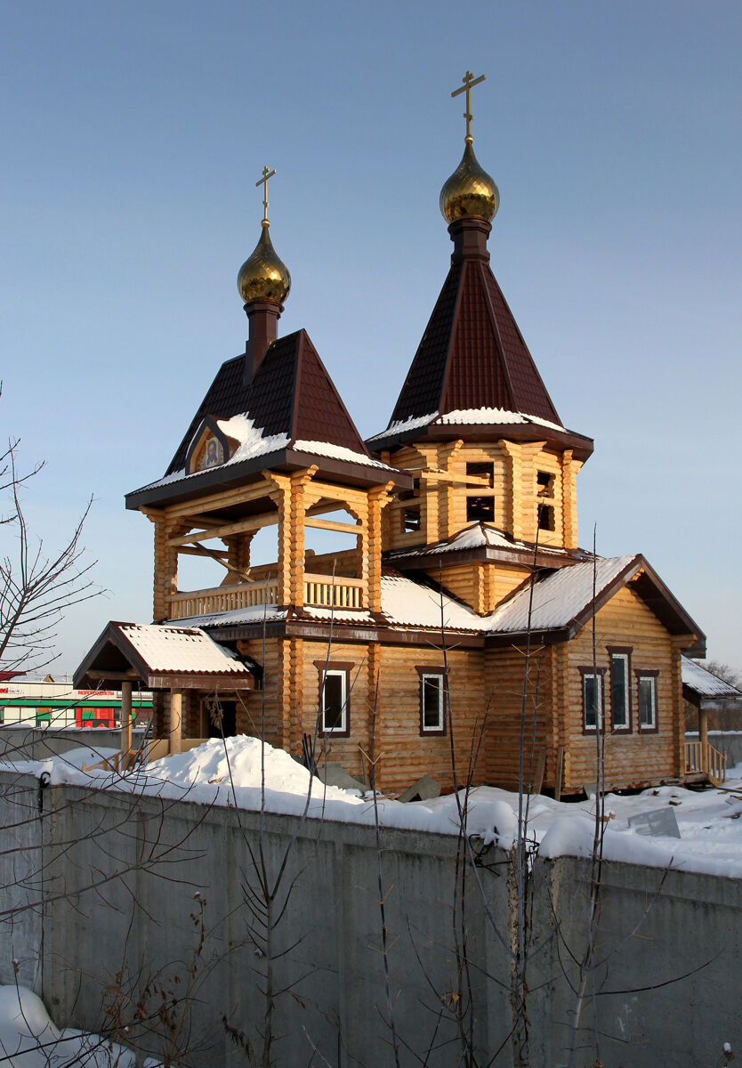 Церковь Петра и Февронии в Южно-Чемском, Новосибирск (Новосибирск, город, Новосибирская область). фасады
