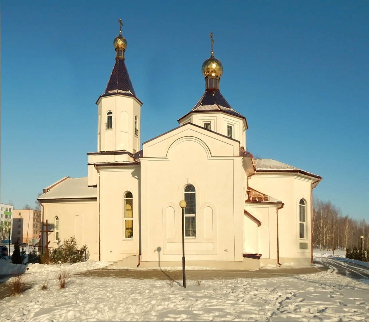 Церковь Рождества Иоанна Предтечи, Буйничи (Могилёвский район, Беларусь, Могилёвская область). фасады